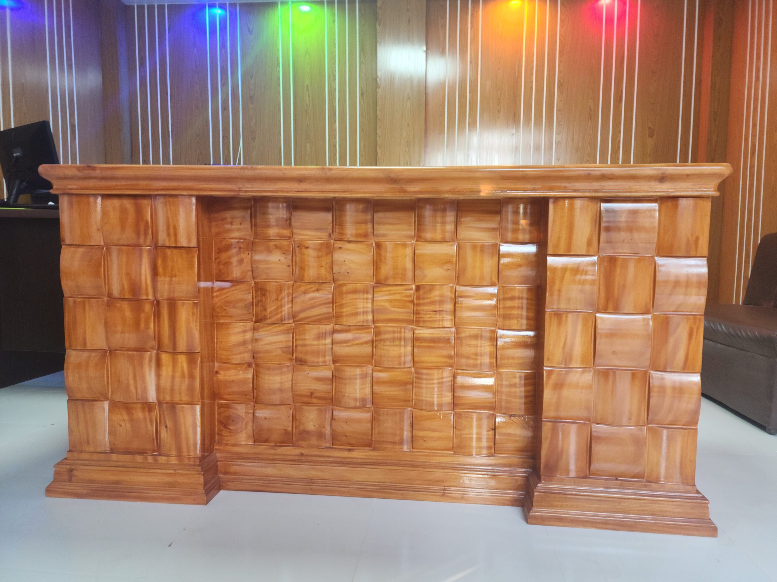 Rajshahi CNC Design Center- Wooden Table with 3D Design | CNC কাঠ কাজ Rajshahi